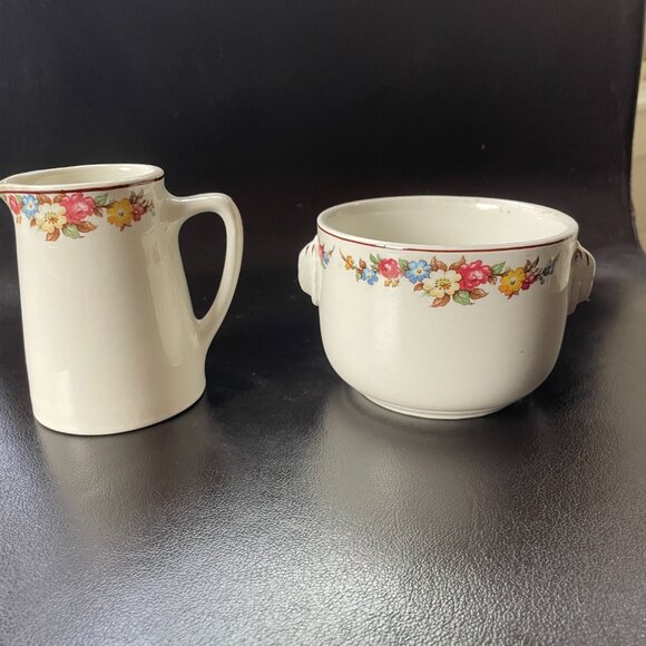 Vintage Grindley England Hercules Vitrified York -Sugar/Creamer - Picture 6 of 11